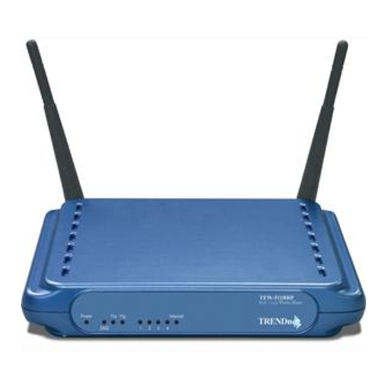 TRENDnet TEW-511BRP Faq
