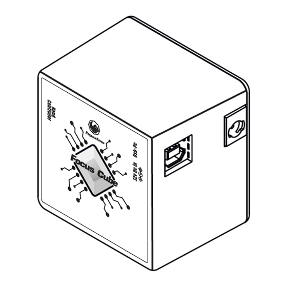 PEGASUSASTRO FocusCube Operating Manual