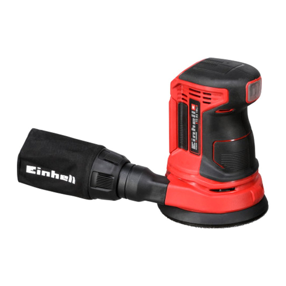 EINHELL TE-RS 18 Li Original Operating Instructions