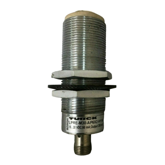 turck LPRE-M30-AP6X2-H1141 Manual