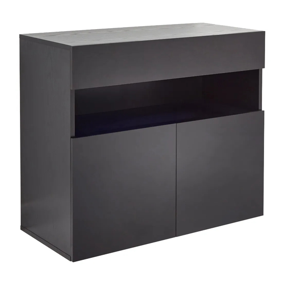 GFW Galicia Wall Hanging Sideboard Assembly Instructions Manual