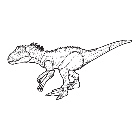 Mattel JURASSIC WORLD GNH35 Instructions