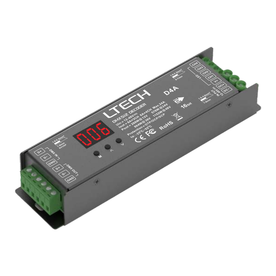 Ltech D4A Manual