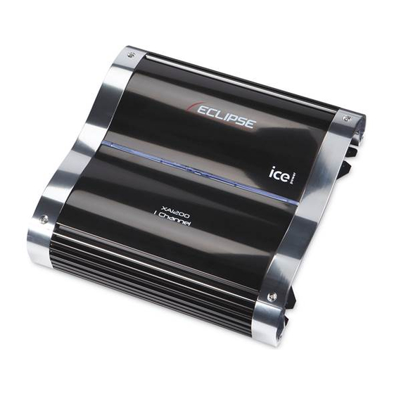 Eclipse ZA Series Owner's Manual
