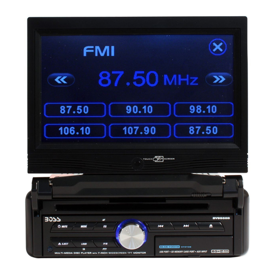 Boss Audio Systems BV9958B User Manual