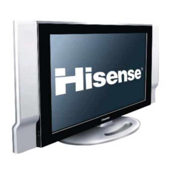 Teac HISENSE LCD2663AU Manuals