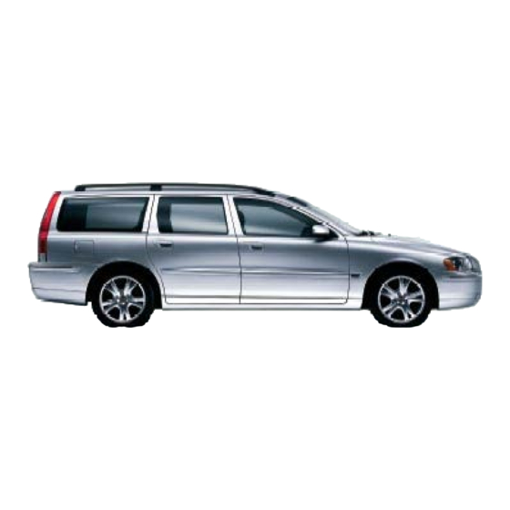 Volvo 2005 V70R Operation And Care Manual