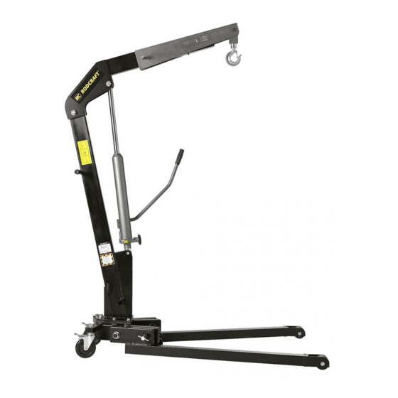 RODCRAFT WK1000 Operator's Manual