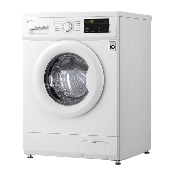LG FH2J3TDN Series Front Load Washer Manuals