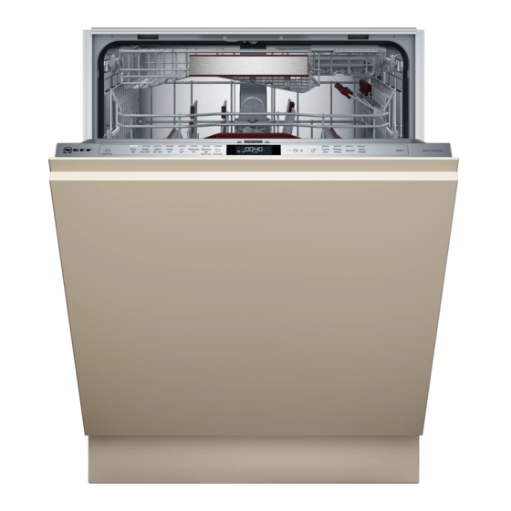 NEFF S287HDX01A User Manual