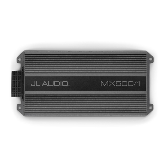 NexD MX500/1 Owner's Manual