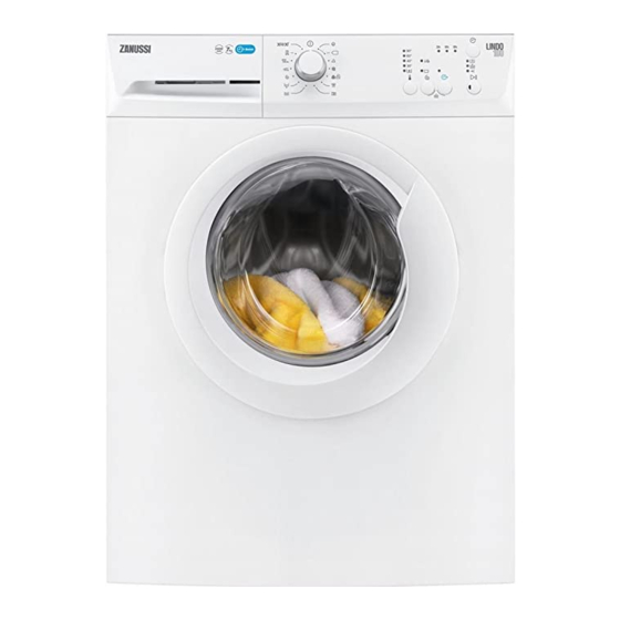 Zanussi ZWF71050W Installation Instruction