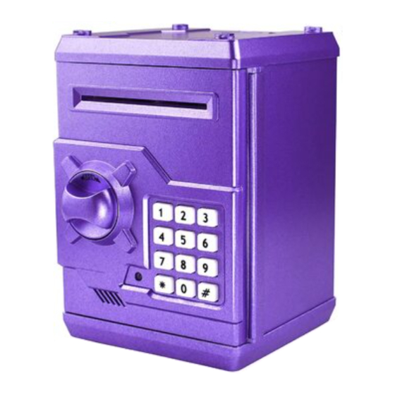 HUSAN MONEY SAFE Quick Start Manual