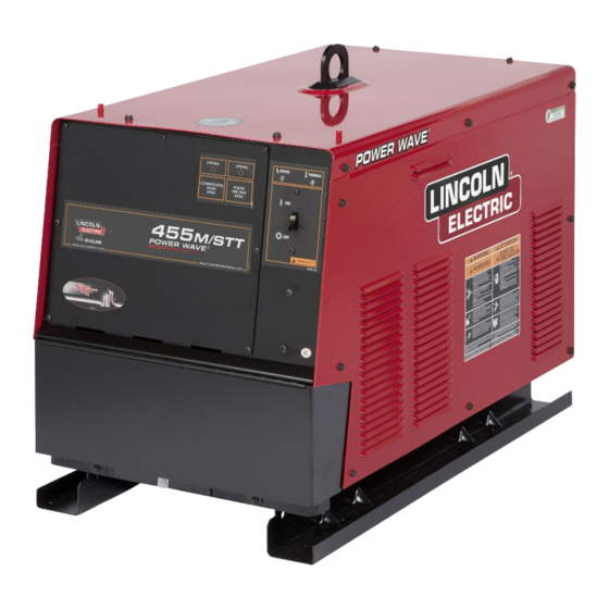 Lincoln Electric Power Wave 455M/STT Operator's Manual