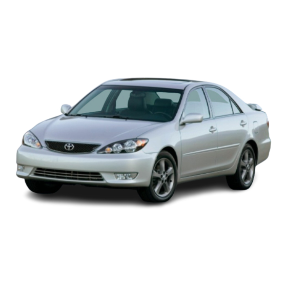 Toyota Camry Pocket Reference Manual