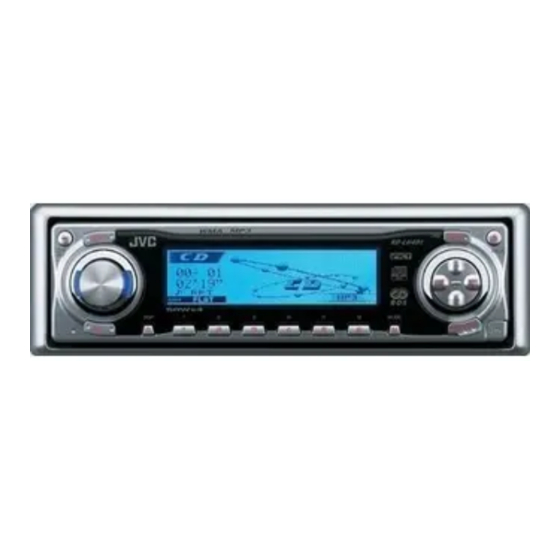 JVC KD-LH401 Service Manual