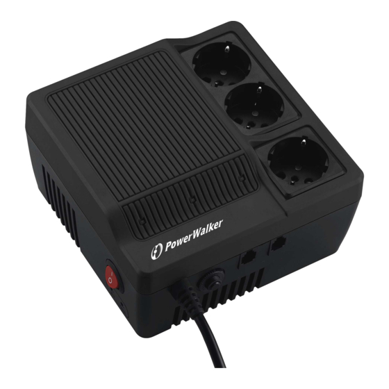 PowerWalker AVR 1200 Quick Start Manual