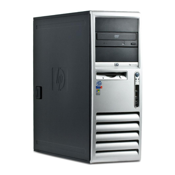 HP Compaq d530 MT Software Manual