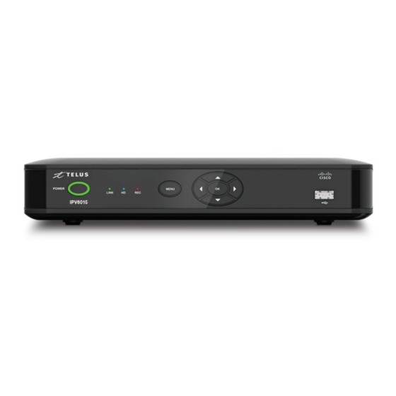 TELUS Optik TV Installation Manual
