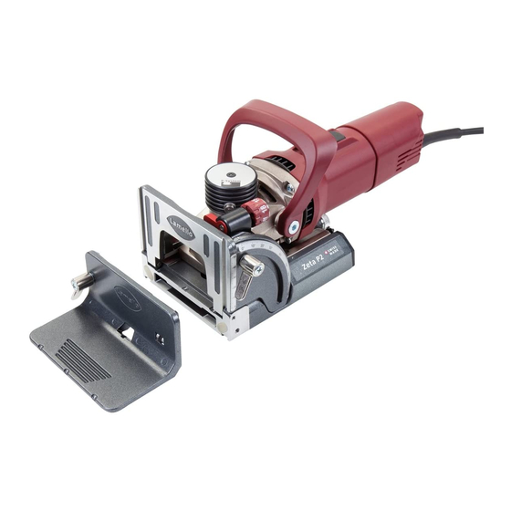 Lamello Zeta P2 Quick Start Manual