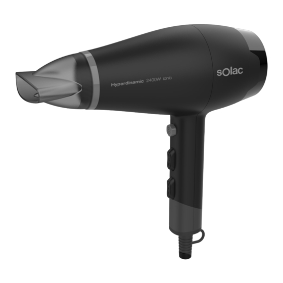 SOLAC Hyperdinamic Instructions For Use Manual