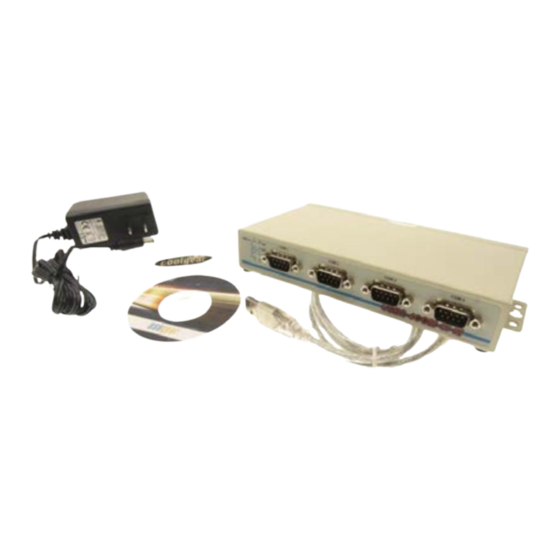 CoolGear USB2-4COM-SI-M Manual