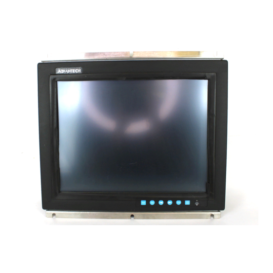 Advantech FPM-2170G Series User Manual