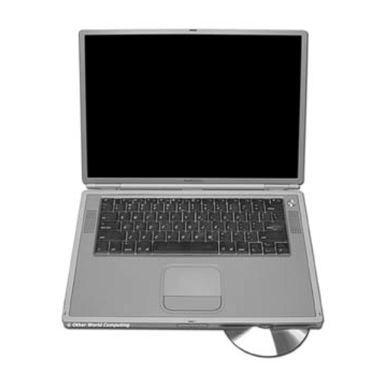 OWC Mercury Installation Instructions Manual