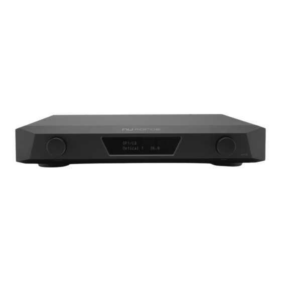 NuForce AVP-18 Manual