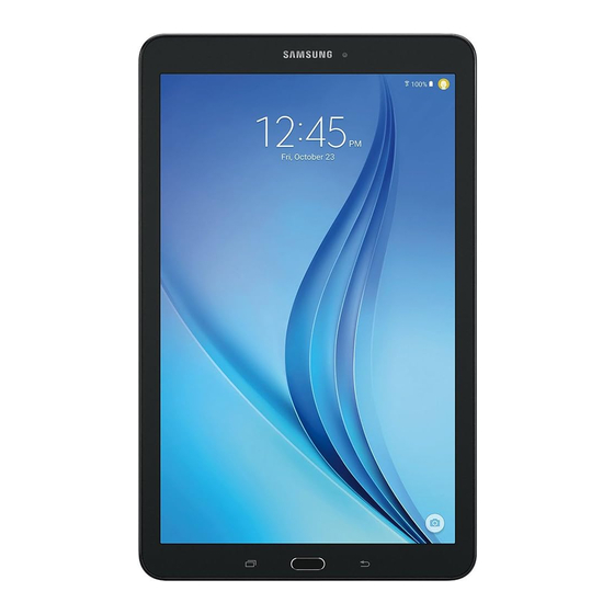 Samsung TAB E User Manual