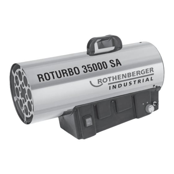 Rothenberger Industrial ROTURBO 12000 Instructions For Use Manual