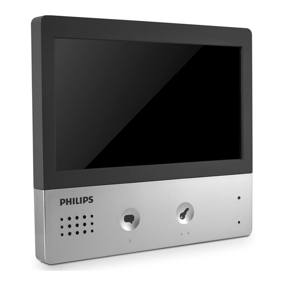 Philips WelcomeHive Pro Monitor Manuals