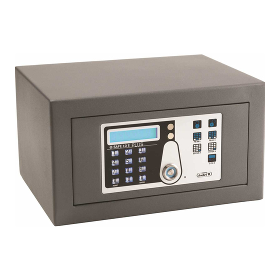 Indel B SAFE 10 E PLUS SMART Instructions For Use Manual
