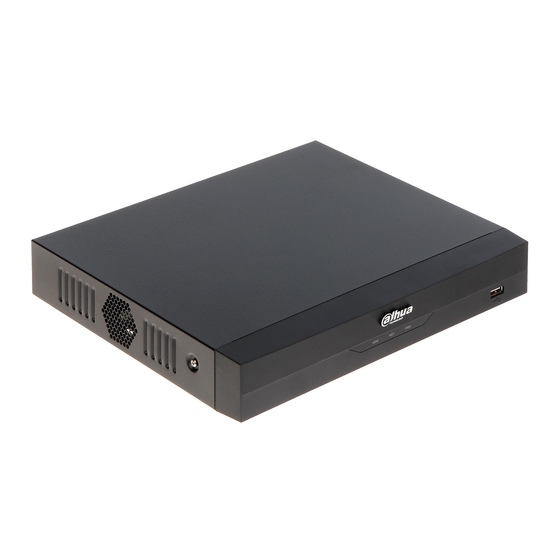 Dahua XVR5116HS-I2 User Manual