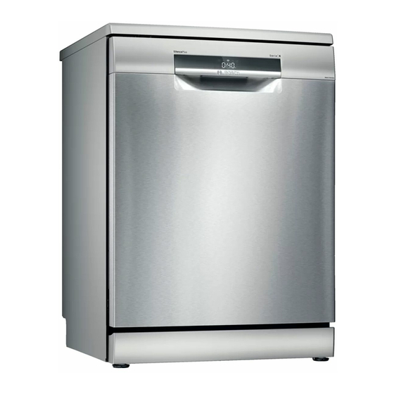 User Manuals: Bosch SMS6HCI02A Freestanding Dishwasher