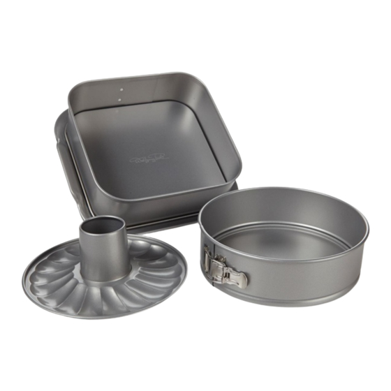 Wolfgang Puck Springform Bakeware Use And Care