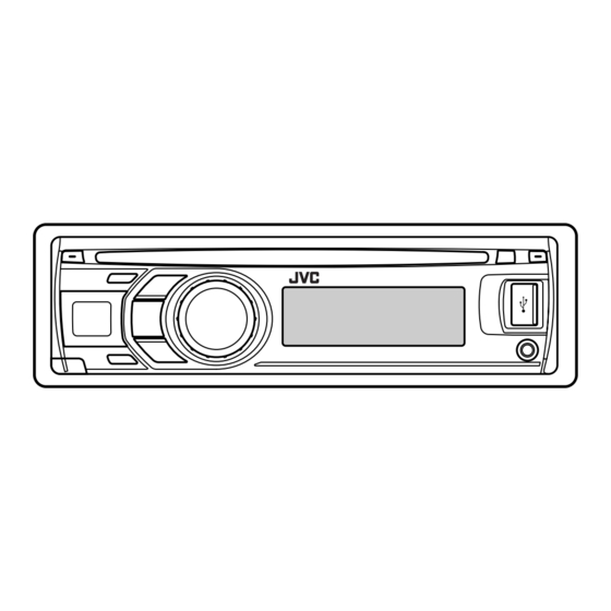 JVC KD-DV5506 Installation Manual