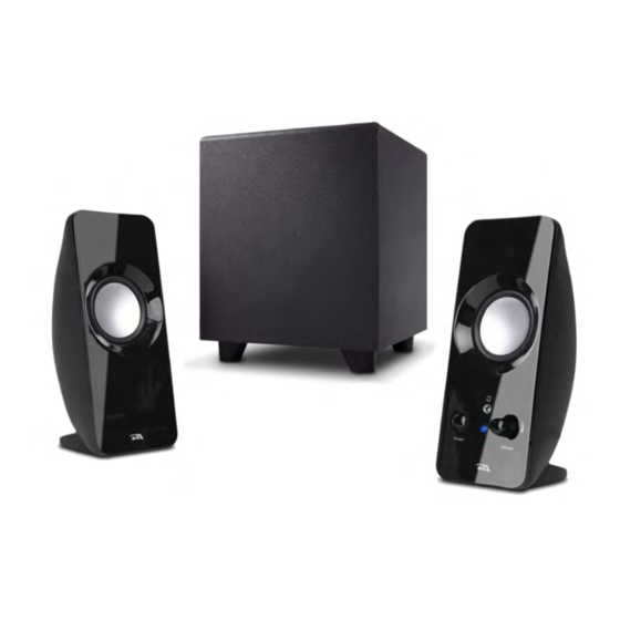 Cyber Acoustics AC-2.1A Owner's Manual