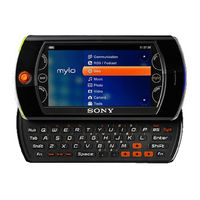 Sony COM-2WHITE - Mylo™ Internet Device Operating Instructions Manual