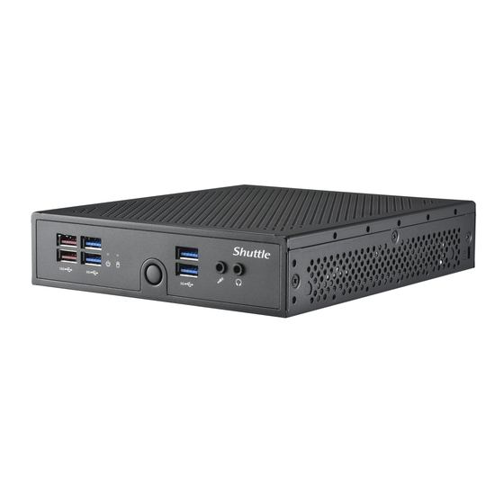 Shuttle DS50U Series Quick Manual