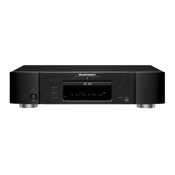 Marantz UD5005 Specifications