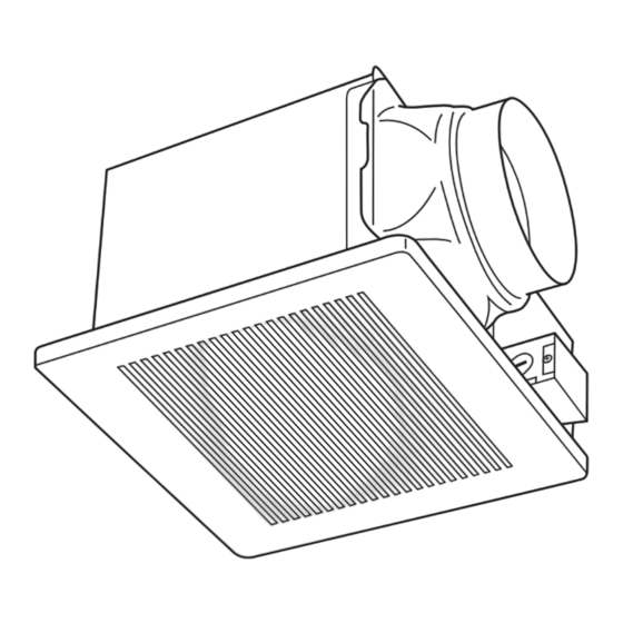 Panasonic FV40VQ3 Installation Instructions Manual