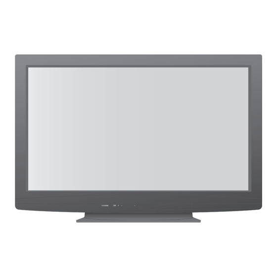 Panasonic TH-P42X10K Operating Instructions Manual