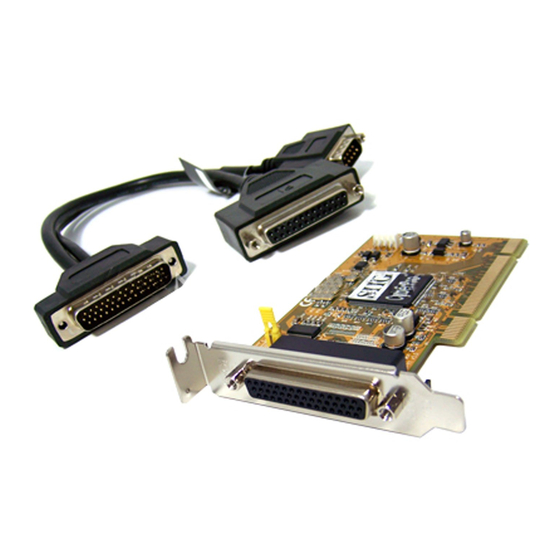 SIIG CyberPro 1S1P Quick Installation Manual