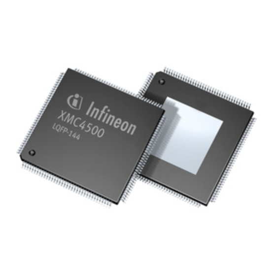 Infineon XMC4500 series Microcontroller Manuals