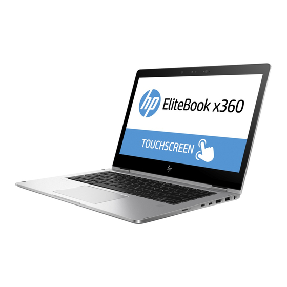 HP EliteBook x360 1030 G4 Maintenance And Service Manual