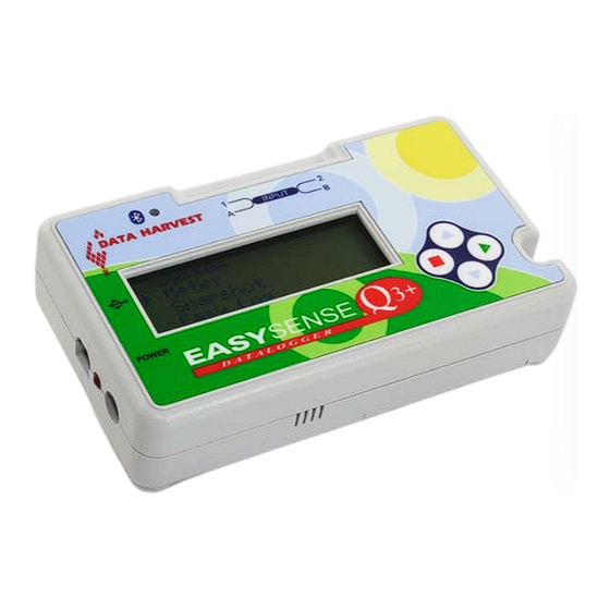 Data Harvest EASYSENSE Q3+ User Manual
