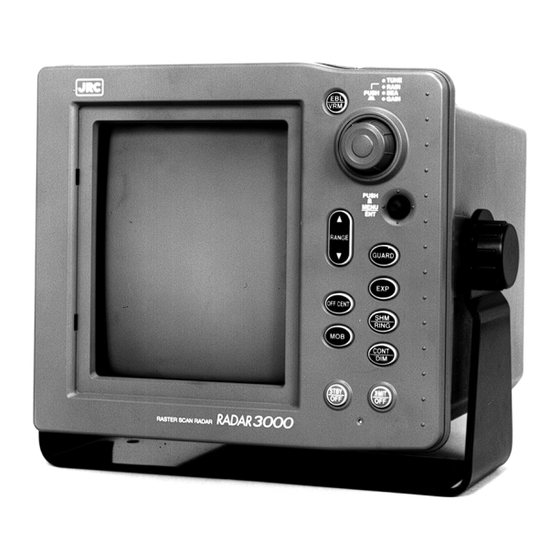 JRC Radar 3000 Instruction Manual