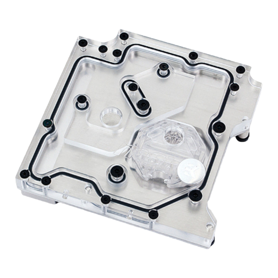 ekwb EK-FB MSI Z170A XPower Te Monoblock Installation Manual