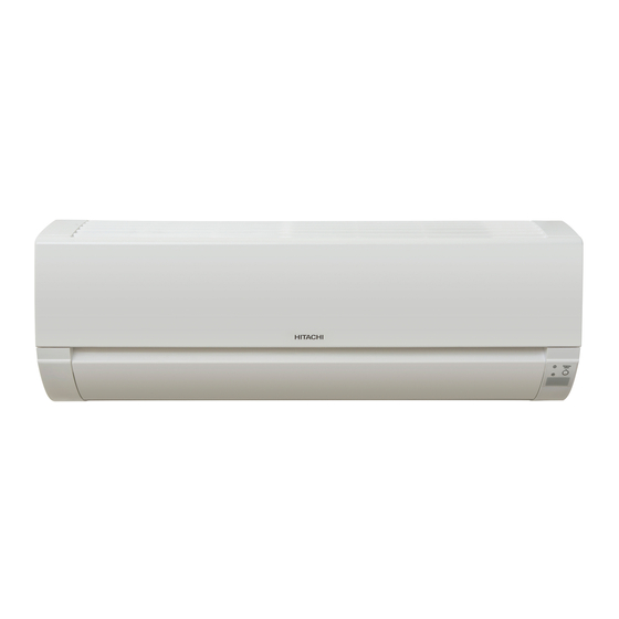 Hitachi RAC-E25YHA Instruction Manual
